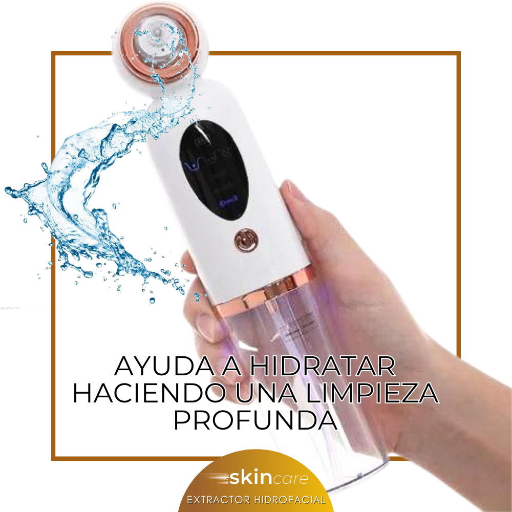 🧼 Removedor Extractor Hidrafacial | Dile Adiós a los Puntos Negros y Hola a una Piel Limpia y Radiante ✨