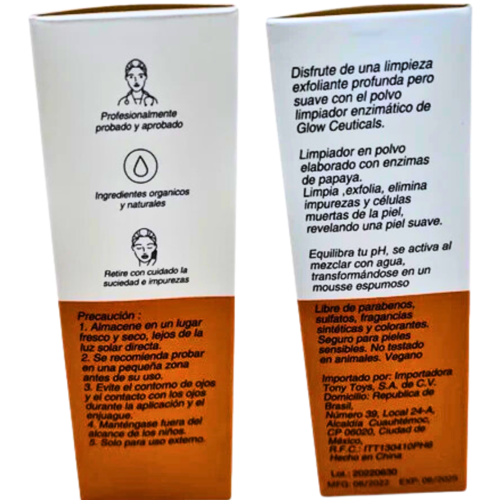 ✨ Limpiador Facial Enzimático | Limpieza Profunda y Suave para Tu Piel 💧