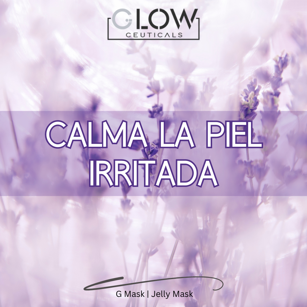 Calma la piel hirritada mascarilla facial