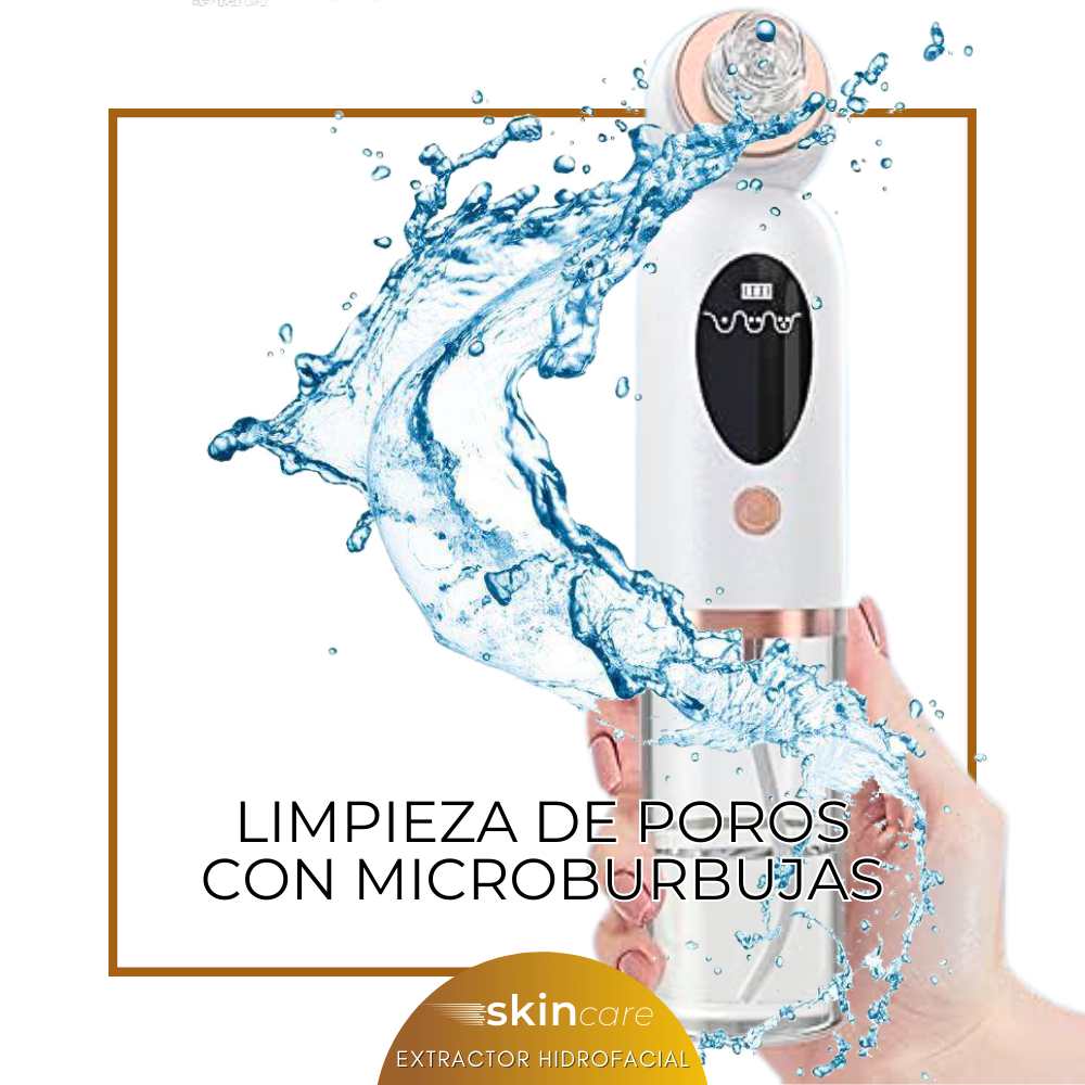 🧼 Removedor Extractor Hidrafacial | Dile Adiós a los Puntos Negros y Hola a una Piel Limpia y Radiante ✨