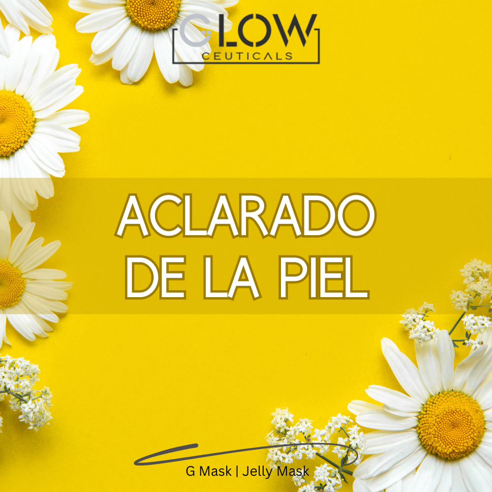 Aclarado de piel mascarilla facial Manzanilla