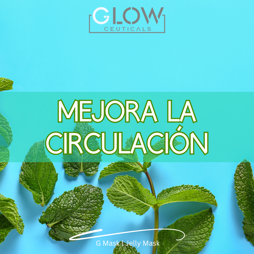 Mejora la circulación mascarilla facial Menta Fresca