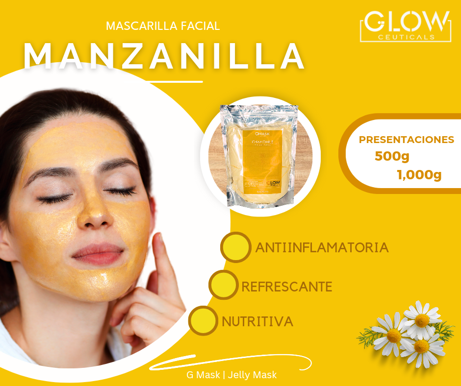 Mascarilla facial Manzanilla