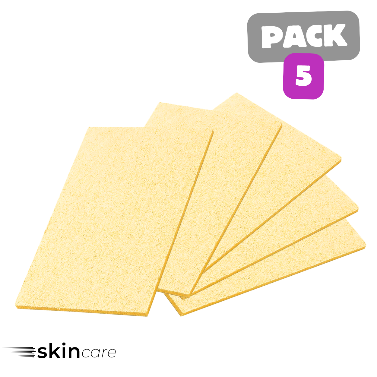Yellow Facial Sponge