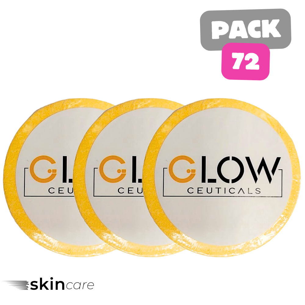 🧽 Esponjas Faciales Comprimidas de Celulosa – 72 Unidades 🧽