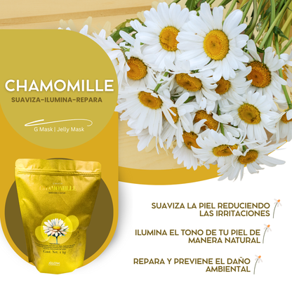 🌼 G Mask | Jelly Mask Manzanilla 500g 🌿 ¡Relaja y renueva tu piel!
