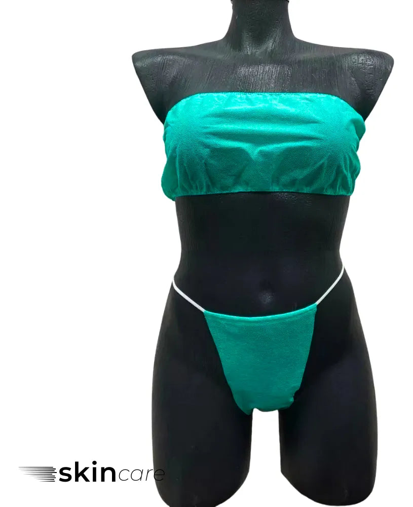 🌟 Línea Spa Deluxe – Top & Tanga Desechables 5 Pares 🧖‍♀️