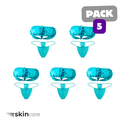 🌟 Línea Spa Deluxe – Top & Tanga Desechables 5 Pares 🧖‍♀️