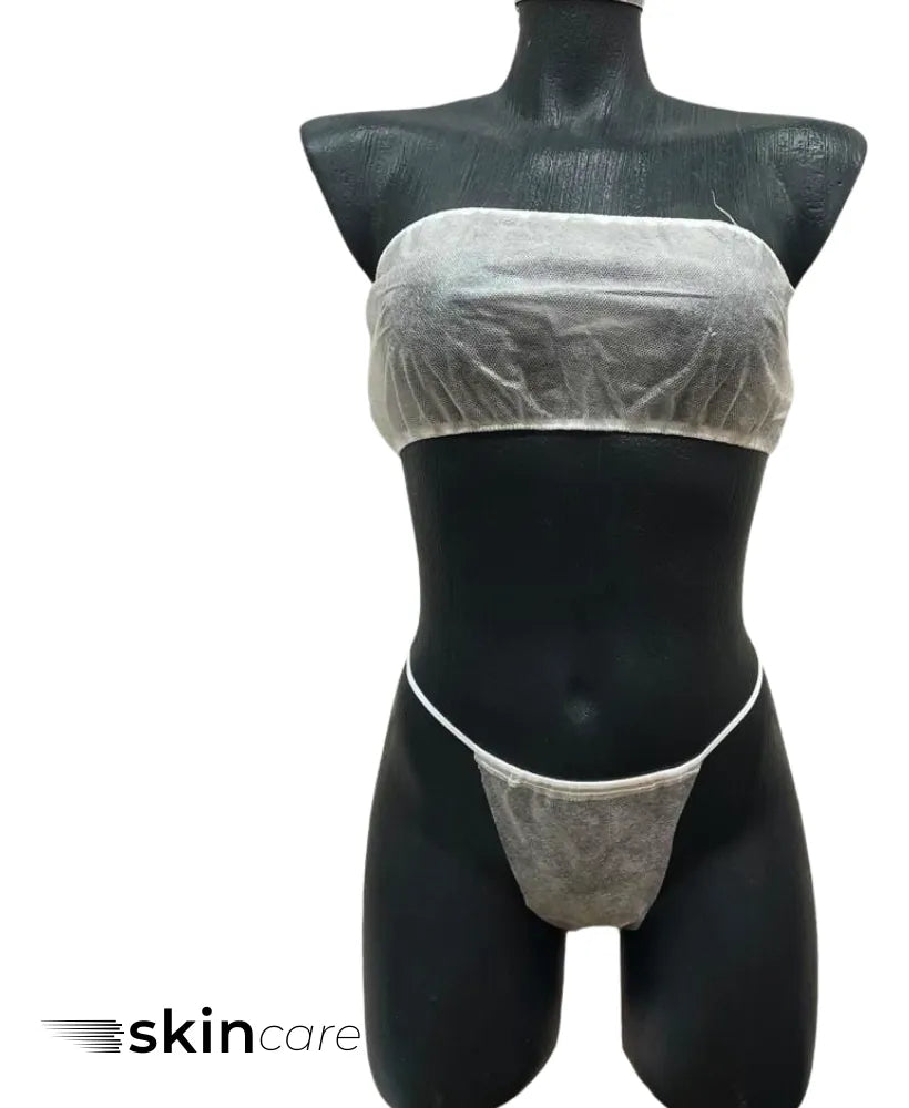 🌟 Línea Spa Deluxe – Top & Tanga Desechables 5 Pares 🧖‍♀️