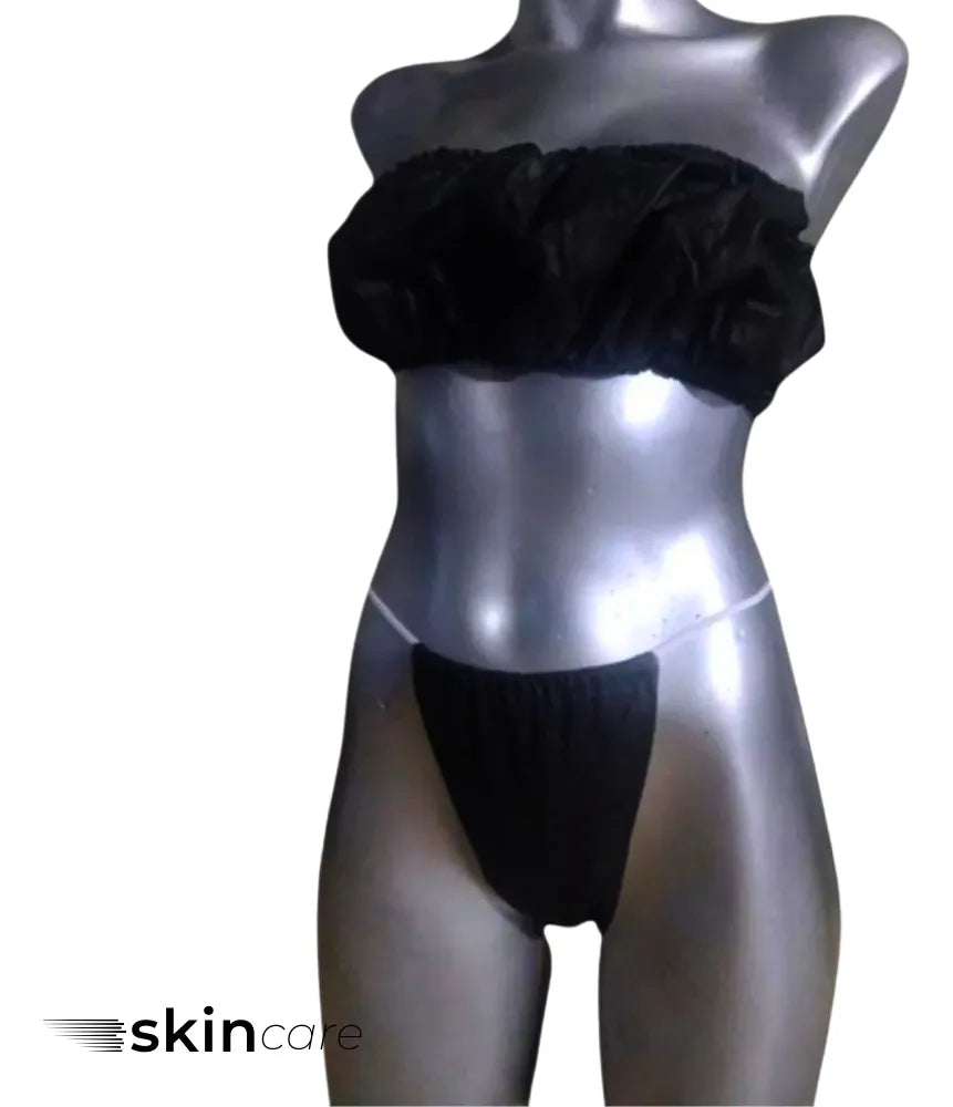🌟 Línea Spa Deluxe – Top & Tanga Desechables 5 Pares 🧖‍♀️