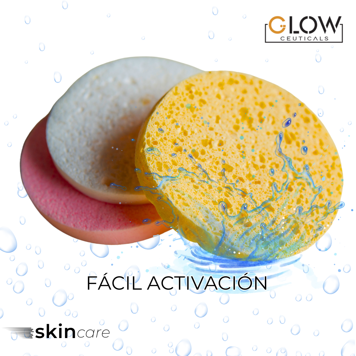 🧽 Esponjas Faciales Comprimidas de Celulosa – 48 Unidades 🧽