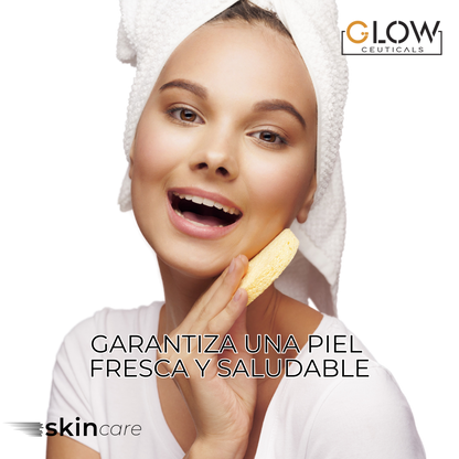 💖 Esponjas Faciales Comprimidas de Celulosa – Forma de Corazón- 24 Unidades 💖