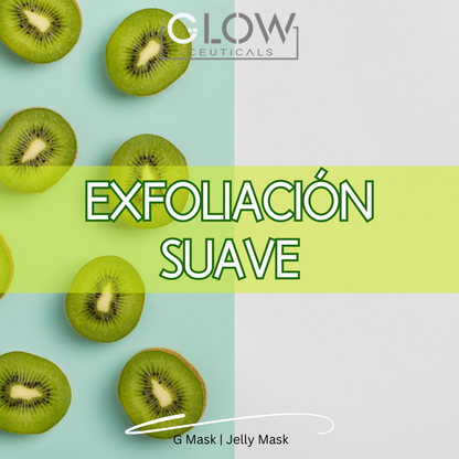 Exfoliante Suave Mascarilla facial kiwi 