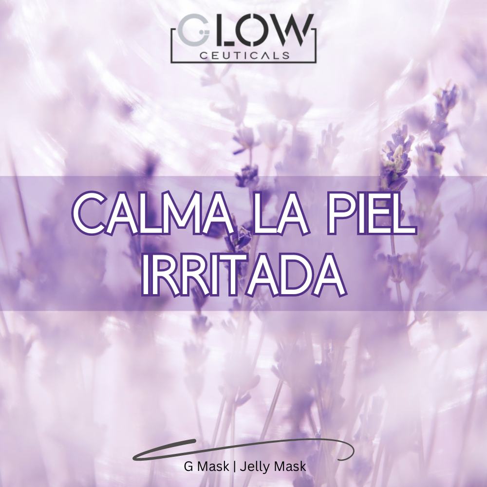 Calma la piel hirritada mascarilla facial 