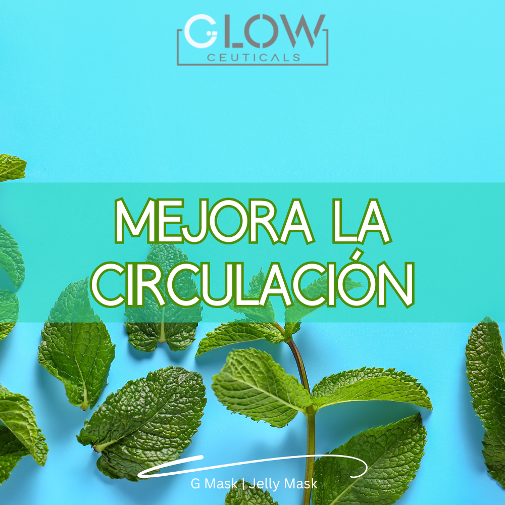 Mejora la circulación mascarilla facial Menta Fresca 