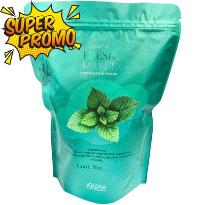 ❄️ G Mask | Jelly Mask Menta Fresca 500kg 🌿 ¡Refresca tu piel al instante!