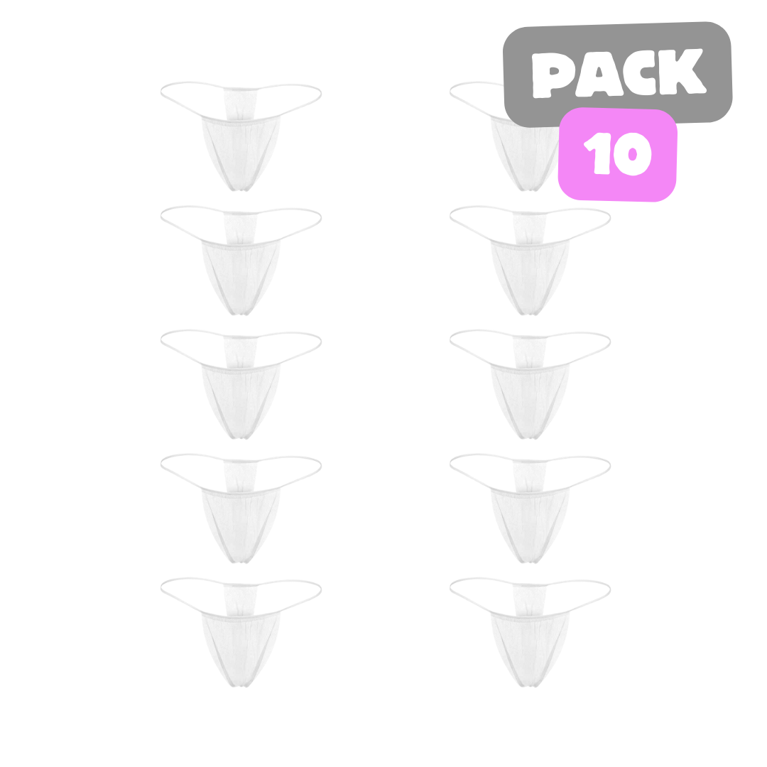 🌟 Línea Spa Deluxe Tangas Desechables 10 Unidades 🧖‍♀️
