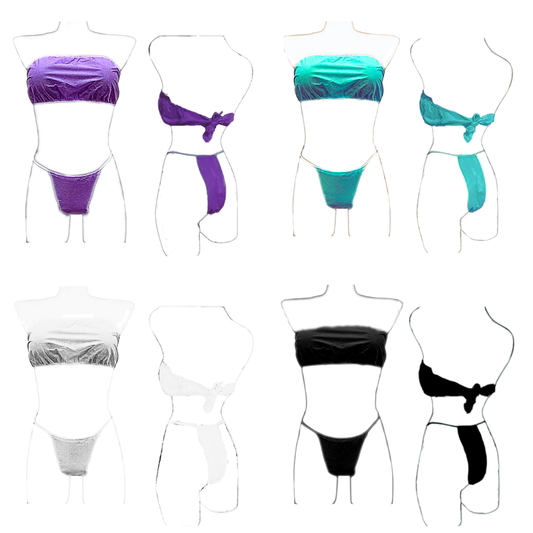 🌟 Línea Spa Deluxe – Top & Tanga Desechables 5 Pares 🧖‍♀️