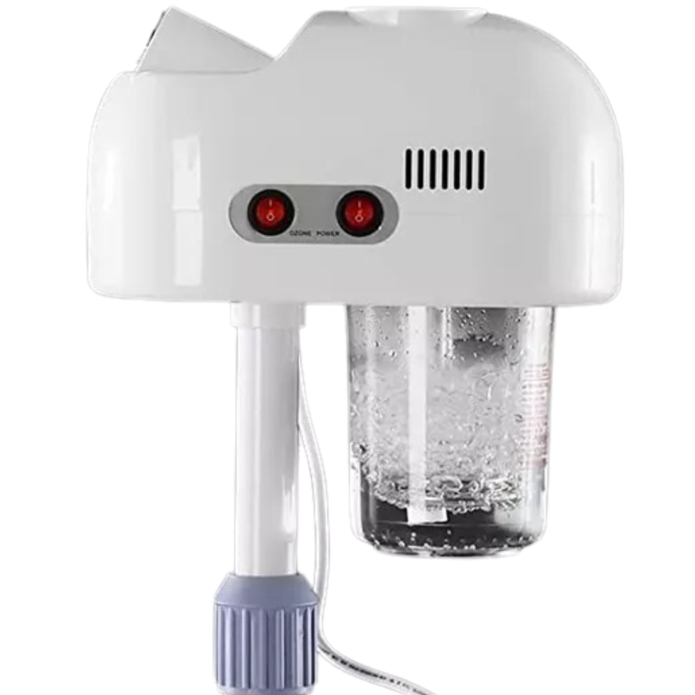 Vaporizador Facial Ozono Lupa Luz Led Spa