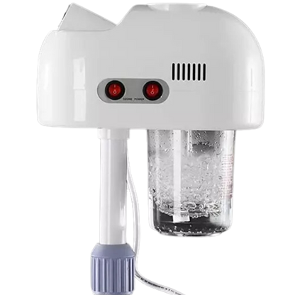 Vaporizador Facial Ozono Lupa Luz Led Spa