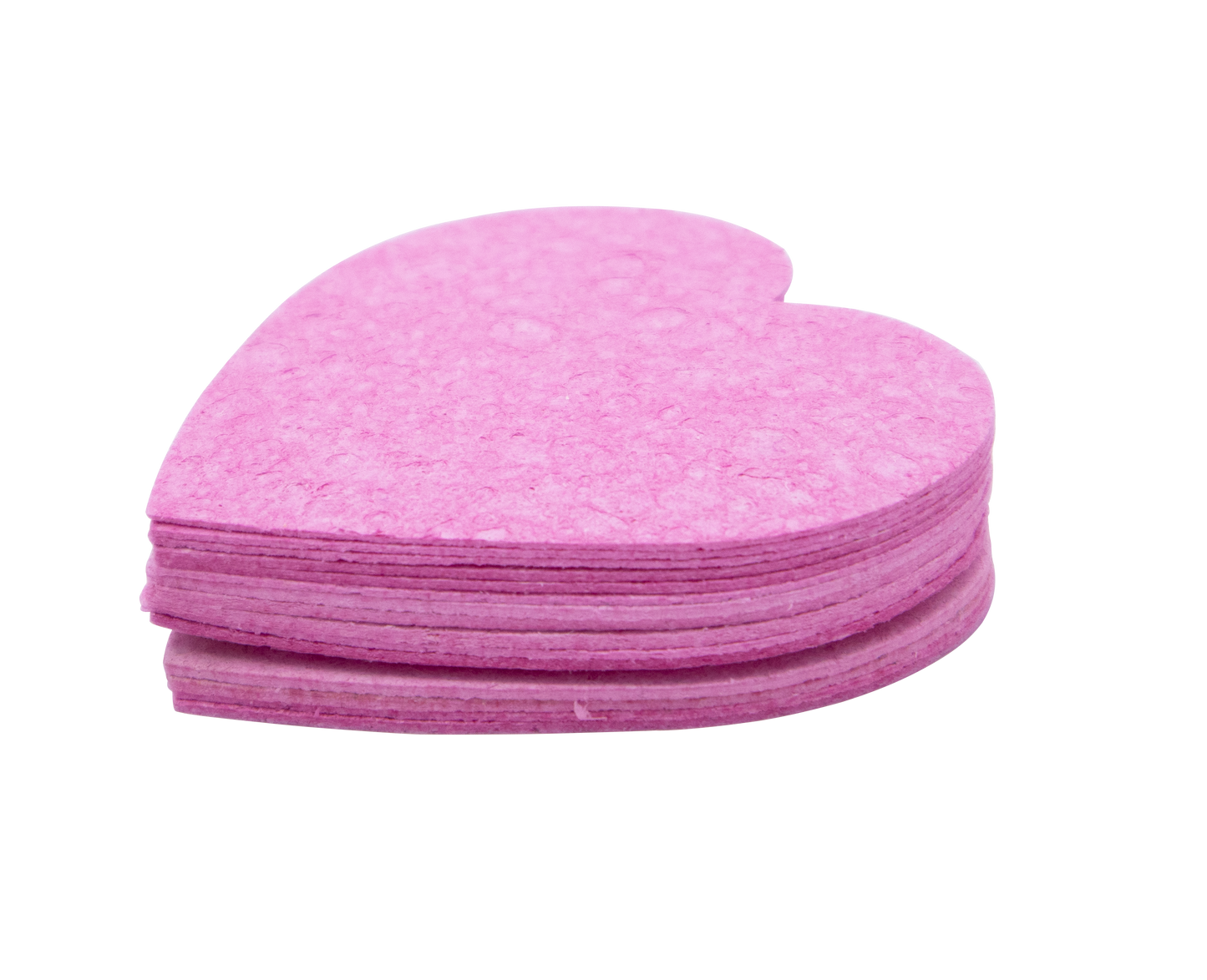 Heart facial sponge